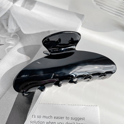 Acrylic Claw Hair Clip - Black (photo 1)