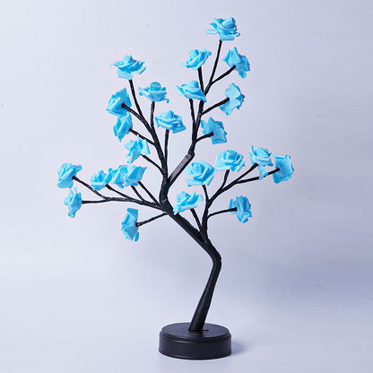 USB LED Rose Tree Table Lamp (photo 8)