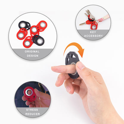 Fidget Spinner Keychain with Bottle Opener, 1, 2 or 3 Pack