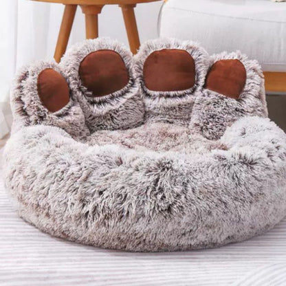Round Plush Pet Bed for Dogs and Cats, 50 to 110 cm (photo 18)