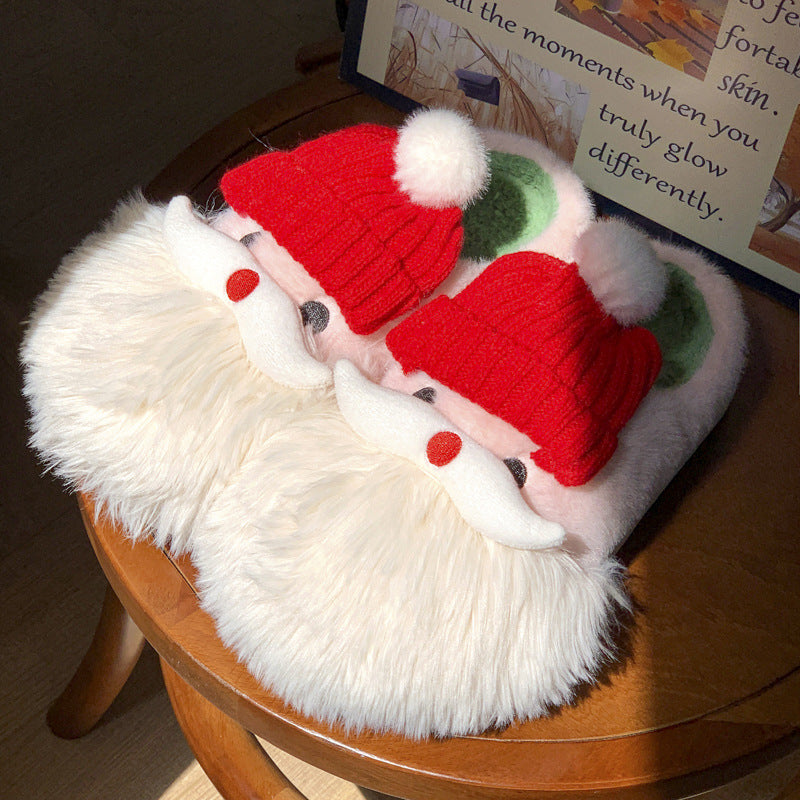 Santa Claus Plush Slippers (photo 3)