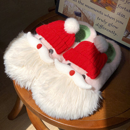 Santa Claus Plush Slippers (photo 3)
