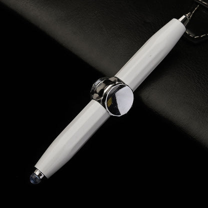 LED Spinning Top Metal Ballpoint Pen (photo 10)
