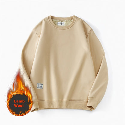 Men's Fleece Crewneck Pullover Sweatshirt (photo 7)