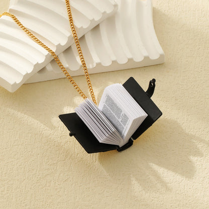 Cross Bible Verse Pendant Necklace (photo 6)