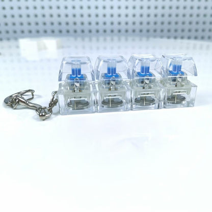 4-Key Clicker Keychain with Light (photo 4)