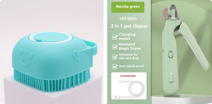 2-in-1 Pet Nail Clipper and Grinder with LED Light (photo 29)