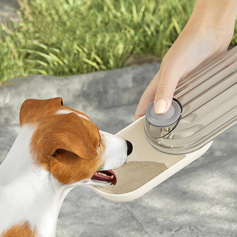 2-in-1 Portable Pet Water Cup with Food Container (photo 2)