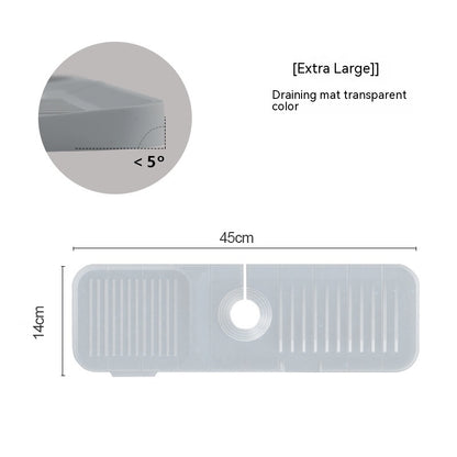 Silicone Faucet Splash Guard Mat (photo 4)