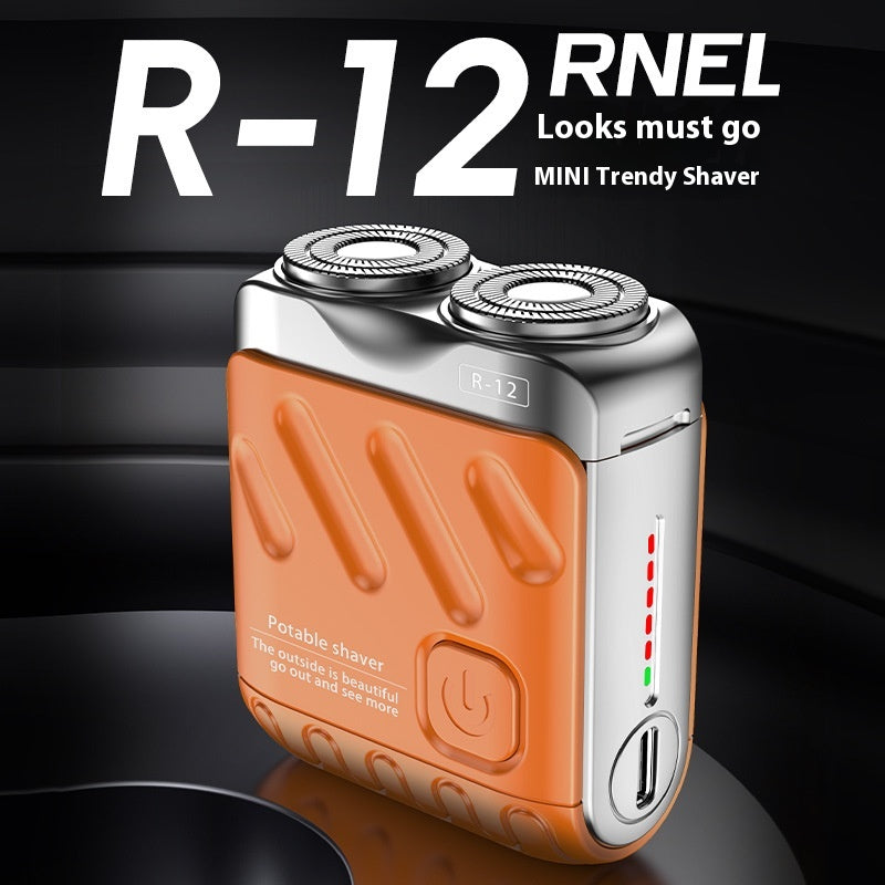 Portable Rotary Dual-Head Electric Shaver for Men (photo 5)
