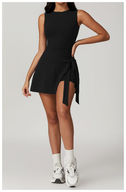 Women's Backless Sleeveless Yoga Romper (photo 9)