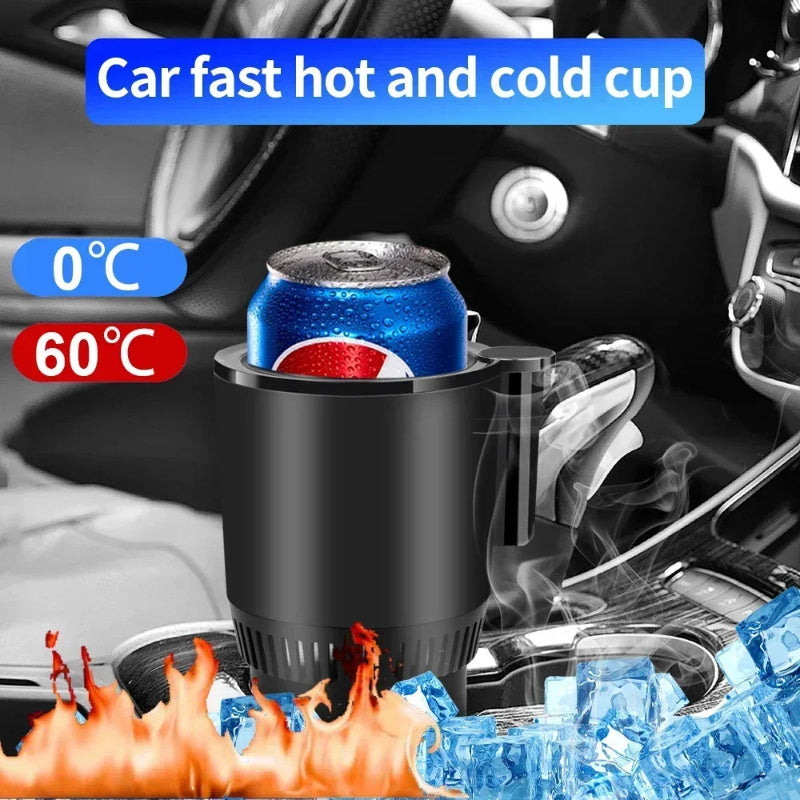 12 V Car Cup Warmer and Cooler with Temperature Display