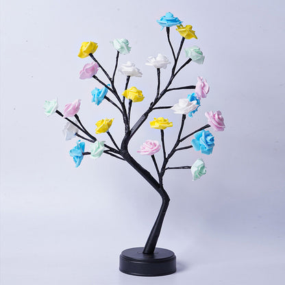 USB LED Rose Tree Table Lamp (photo 12)