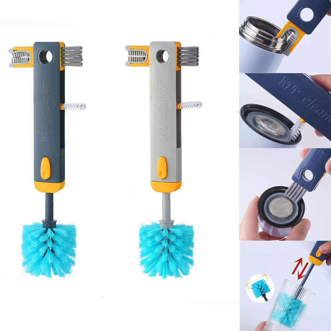4-in-1 Bottle and Cup Cleaning Brush Set