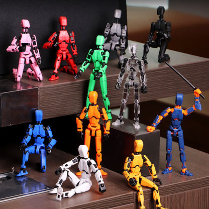 3D-Printed Articulated Robot Figure 2.0