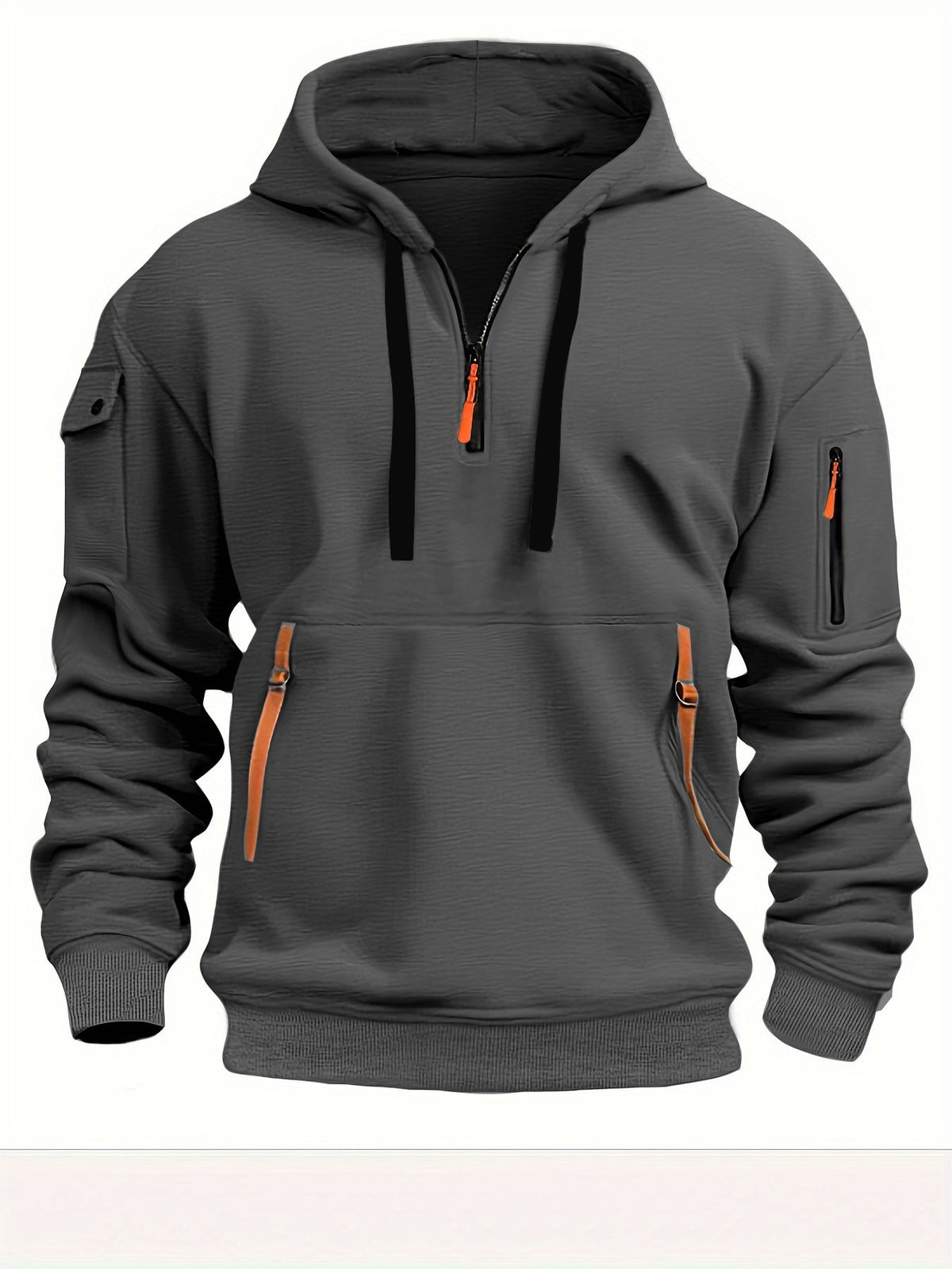 Unisex Drop-Shoulder Pullover Hoodie (photo 10)