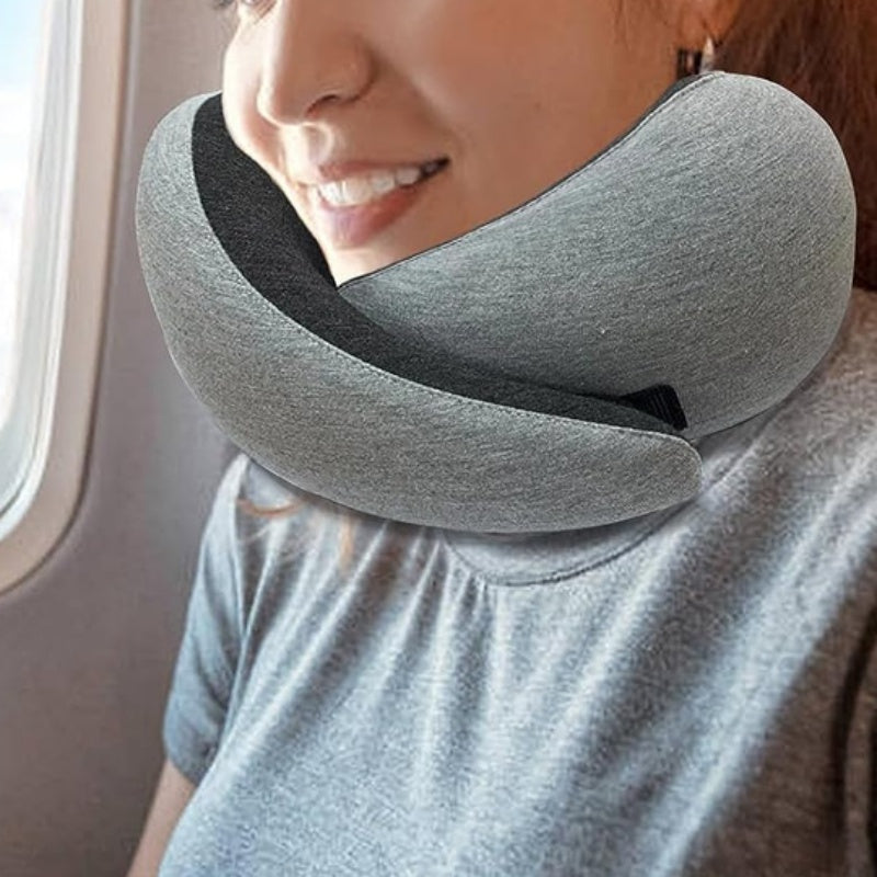 Memory Foam U-Shaped Travel Neck Pillow (photo 3)