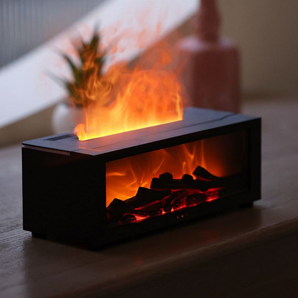 Flame Effect Aroma Diffuser with Remote (photo 5)