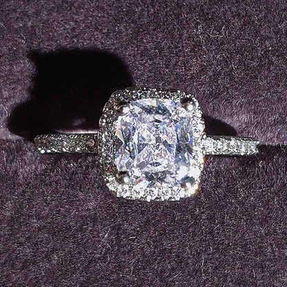 Multicolor Cubic Zirconia Statement Ring (photo 2)