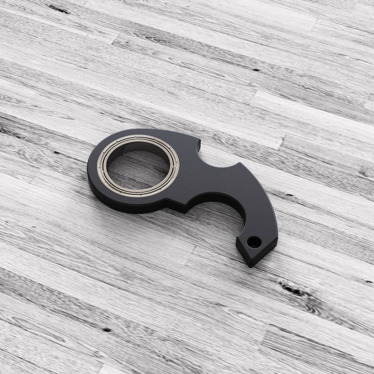 Fidget Spinner Keychain with Bottle Opener (photo 4)
