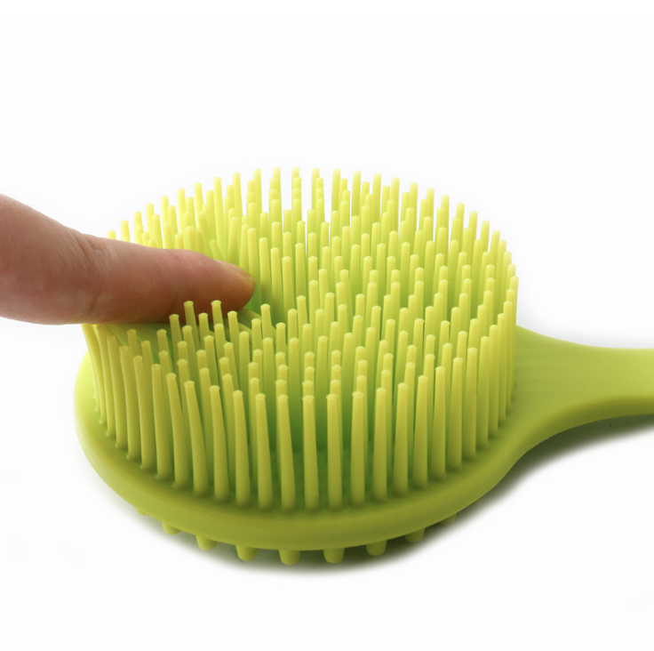 Silicone Back Scrubber with Long Handle (photo 5)