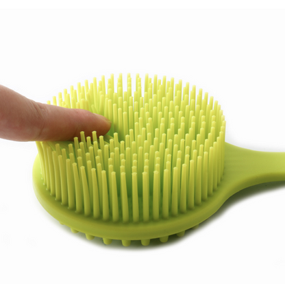 Silicone Back Scrubber with Long Handle (photo 5)