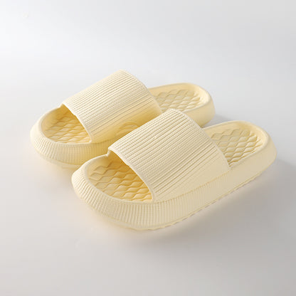 Rhombus Stripe EVA Slippers (photo 16)