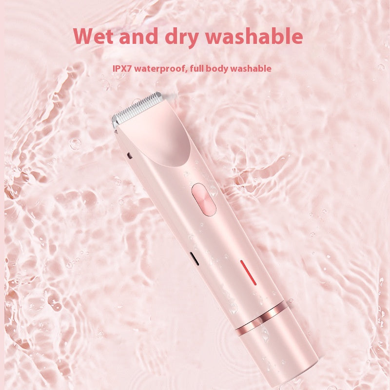 2-in-1 Women's Electric Body Hair Trimmer, Wet and Dry (photo 5)