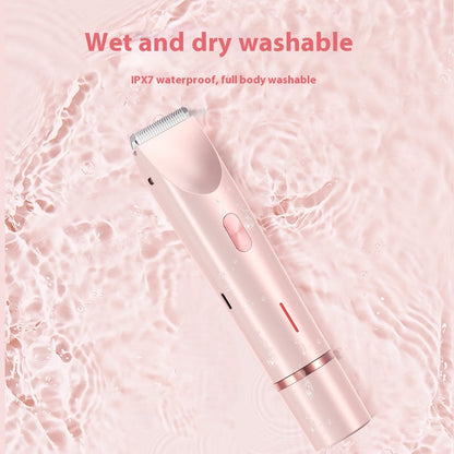 2-in-1 Women's Electric Body Hair Trimmer, Wet and Dry (photo 5)