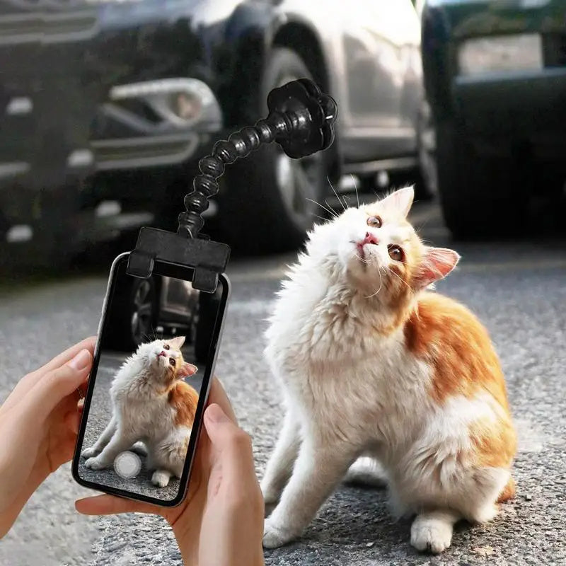 Pet Selfie Phone Clip with Treat Holder (photo 2)