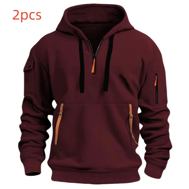 Unisex Drop-Shoulder Pullover Hoodie (photo 15)