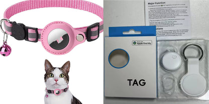 Reflective Pet Collar with AirTag Holder (photo 21)