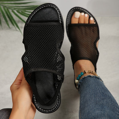 Breathable Mesh Flat Sandals (photo 5)