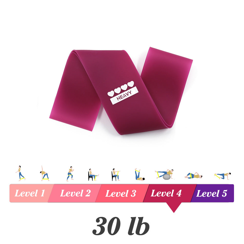 Latex Resistance Bands for Yoga and Pilates (photo 12)