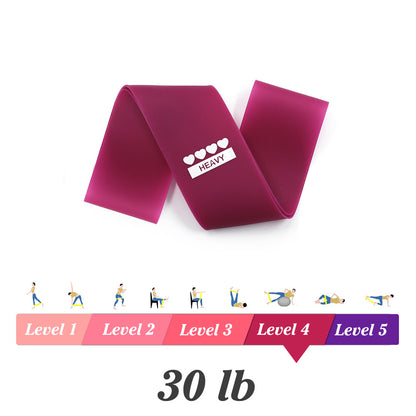 Latex Resistance Bands for Yoga and Pilates (photo 12)