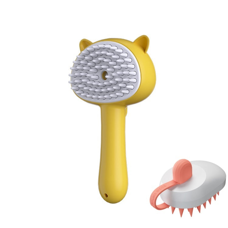 Rechargeable Self-Cleaning Pet Mist Slicker Brush (photo 17)