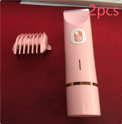 2-in-1 Women's Electric Body Hair Trimmer, Wet and Dry (photo 30)