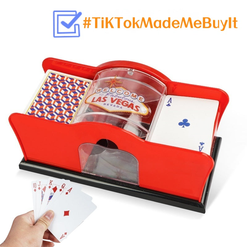Hand-Crank 2-Deck Card Shuffler (photo 3)