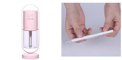 USB Mini Humidifier with Projection Night Light (photo 21)