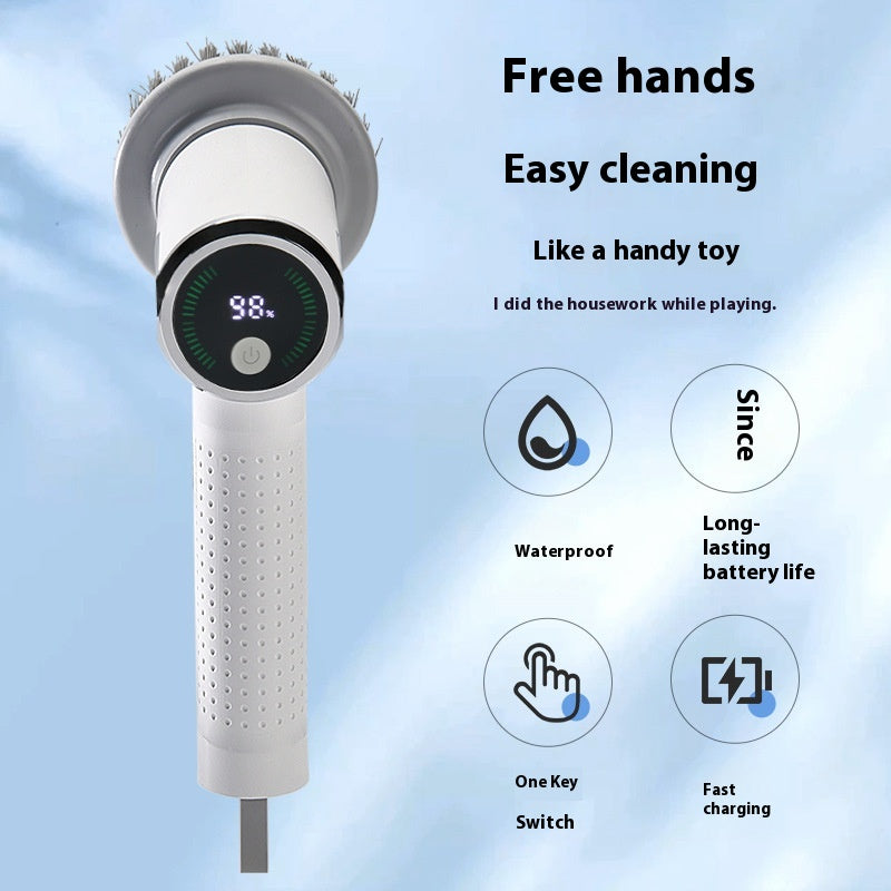 Cordless Electric Cleaning Brush with Display (photo 5)