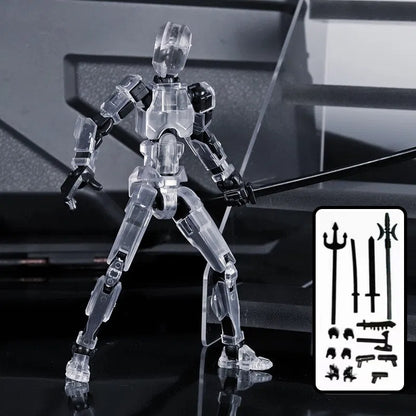 3D-Printed Articulated Robot Figure (photo 23)