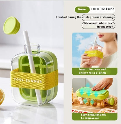 Quick Ice Cup Mold with Straw, 500 or 800 ml (photo 15)