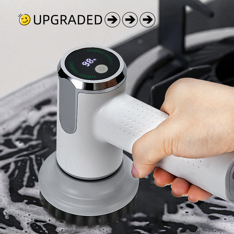 Cordless Electric Cleaning Brush with Display
