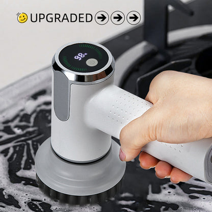 Cordless Electric Cleaning Brush with Display