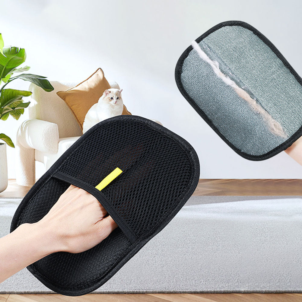 Pet Deshedding Grooming Glove (photo 2)