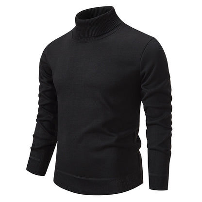 Men's Fleece-Lined Turtleneck Sweater (photo 18)