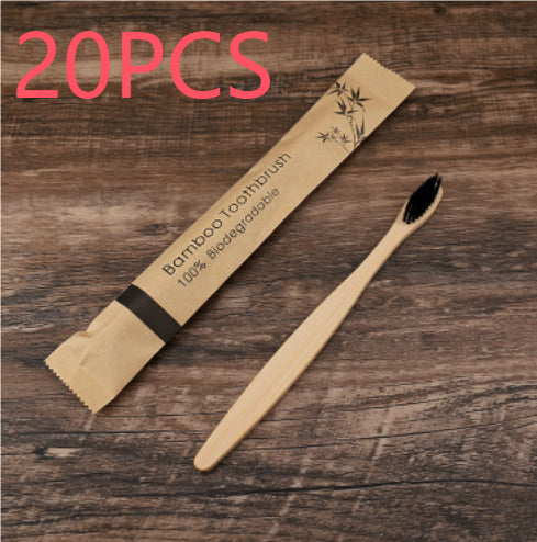 Bamboo Toothbrushes with Soft Bristles (photo 20)