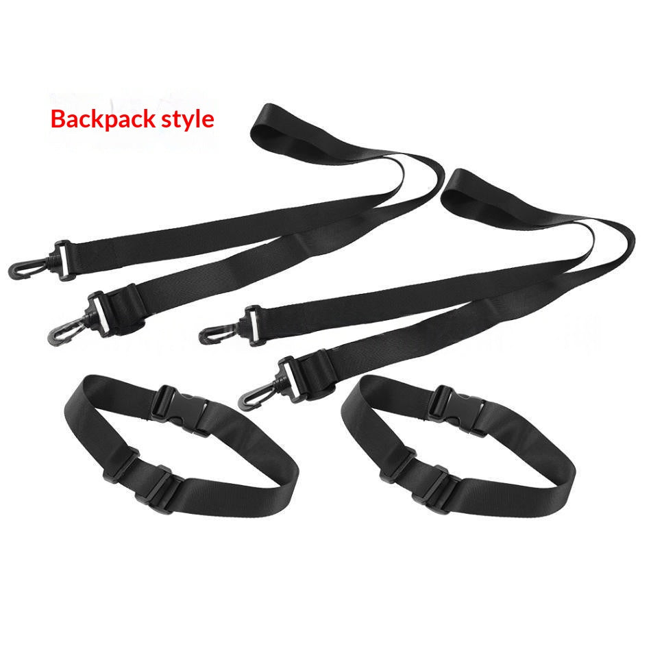 Adjustable Nylon Carry Strap for Yoga Mat or Snowboard - Double Shoulder Strap (photo 2)