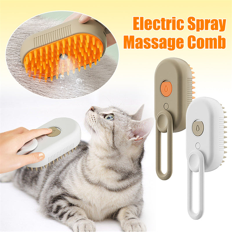 3-in-1 Rechargeable Pet Mist Brush