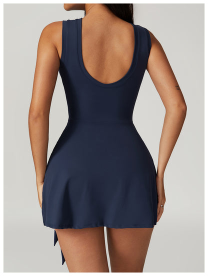 Women's Backless Sleeveless Yoga Romper (photo 22)